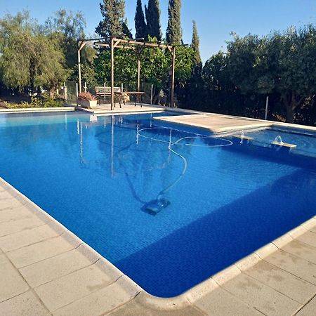 Chalet Con Piscina Lua Home Manises Bagian luar foto